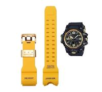 Paulapang Correa de resina de camuflaje adecuada para Casio G-SHOCK GWG-1000 Mudmaster, correa de repuesto para hombre, accesorios de reloj (color: GWG-amarillo-G, tamaño: GWG1000)
