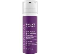Paula's Choice Clinical Treatment con 0,3% Retinol + 2% Bakuchiol, 30 ml | Sérum Facial Anti-Edad Reduce las Manchas y Arrugas - Mejora el Tono y Textura de la Piel - Reafirma la Piel - con Peptidos
