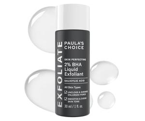 Paula's Choice Skin Perfecting 2% BHA Exfoliante Liquido - Peeling Facial Combate los Puntos Negros, Poros Dilatados y Acne - con Ácido Salicílico - Piel Mixta a Grasa - 30 ml
