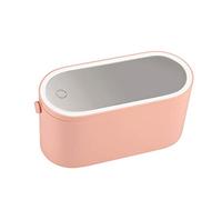 Pauleen 48076 espejo Shine Inner Blush con luz regulable, estuche de maquillaje con iluminación LED, Beauty Case, batería/USB, rosa, 2.2 W, 23 x 10.5 x 11.5 cm