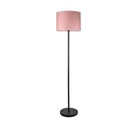 Pauleen 48084 luminaria de pie Grand Reverie máx. 20 W E27 negro/rosa 230 V tela/metal