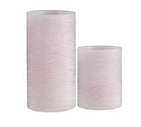 Pauleen Cosy Lilac Candle 48116 vela LED función de temporizador de 6 horas, 2 velas de cera con pila, 0.4 W, 2er-Set