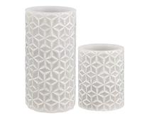 Pauleen 48118 vela de cera Cosy Ornament Candle con pila y temporizador de 6 horas, set de 2 velas LED