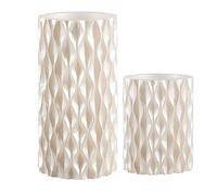 Pauleen Cosy Pearl Candle 48119 vela de cera pila y temporizador de 6 horas, 2 velas LED, 0.4 W, 2er-Set