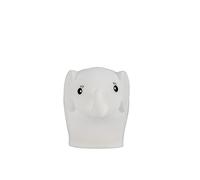Pauleen 48234 Night Elephant - Luz nocturna para niños con batería LED que cambia de color, de silicona sin BPA
