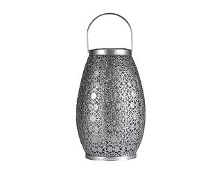 Pauleen 48295 Farol LED Sunshine Temptation 27,5cm, Plateado, IP44, luminaria Solar, 0.025 W