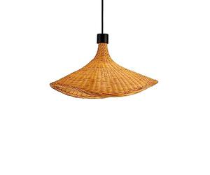 Pauleen 48302 Luminaria Boho Soul, E27, máx. 20W, Beige, Negro, bambú, Metal, lámpara Colgante