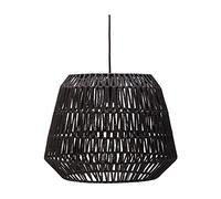 Pauleen luminaire 48200 Luminaria Colgante Timber Pearl, máx. 20 vatios, Negro, Papel Trenzado, Metal, E27, Pendant Light