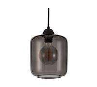 Pauleen Magic Glamour Pendant luminaire 48189 Luminaria Colgante, máx. 20 vatios, Vidrio Ahumado, Cristal, Negro, Metal, E27