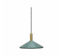 Pauleen Pendant luminaire 48228 Luminaria Colgante Fancy Delight, máx. 20 vatios, Verde Satinado, Oro, Metal, G9, Soft Green, Gold