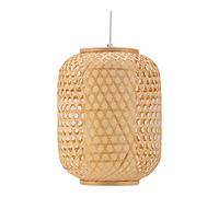 Pauleen Woody Delight Pendant luminaire 48202 Luminaria Colgante, máx. 20 vatios, Beige, Blanco, bambú, plástico, Metal, E27