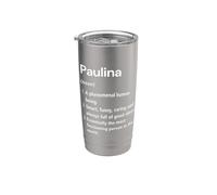 Paulina Definición de nombre Diccionario divertido Vaso térmico de acero inoxidable de doble pared