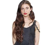 Pauline Dujancourt (Black Dress) Medio Cuerpo Buddy Cutout