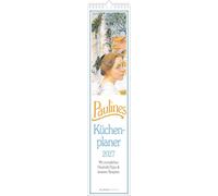 Paulines Küchenplaner 2027: Streifenplaner 11,3x49,5 cm mit monatlichen Tipps und Tricks für Küche & Haushalt, Feiertagen & Mondphasen, ideal für Haushalt & Küche