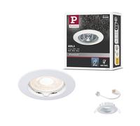 Paulmann 179.43 exterior - Lámpara de techo, aluminio, GU5.3, color blanco