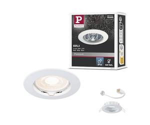 Paulmann 179.43 exterior - Lámpara de techo, aluminio, GU5.3, color blanco