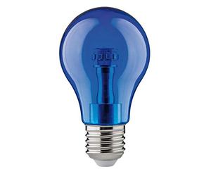 Paulmann 284.50 energy-saving lamp Azul 1 W E27 A - Lámpara LED (Azul, Azul, A, 15 mA, 1 kWh, 6 cm)