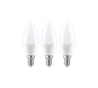 Paulmann bombilla vela LED E14 4W 2.700K set de 3 EC:EPREL:460798