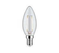 Paulmann 28572 vela LED bombilla regulable en 3 niveles 2,5 vatios lámpara vela casquillo E14 claro 230 V 2.700 K blanco cálido 250 lúmenes