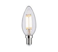 Paulmann 28611 lámpara LED filamento Vela 4,5 vatios clásico Bombilla Clara 2700 K Blanco cálido E14, 4.5 W