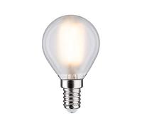 Paulmann 28632 lámpara LED filamento gota 5 vatios clásico bombilla regulable mate 2700 K blanco cálido E14