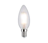 Paulmann 28637 Lámpara LED Vela 2x5 W, bombilla mate, iluminación 2700 K E14