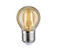 Paulmann 28710 lámpara LED filamento gota 2,6 vatios bombilla oro 2500 K dorado E27