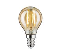 Paulmann 28711 lámpara LED filamento gota 2,6 vatios bombilla oro 2500 K dorado E14