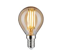 Paulmann 28712 lámpara LED filamento gota 4,7 vatios bombilla regulable oro 2500 K dorado E14