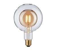 Paulmann 28765 Lámpara LED Inner Shape G125 Globe 4 W, regulable, fuente de luz, oro, luz eficiente, blanco cálido 2700 K E27