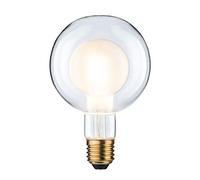 Paulmann 28768 Lámpara LED Inner Shape G95 Globe 4 W, regulable, fuente de luz, mate, luz eficiente, blanco cálido 2700 K E27