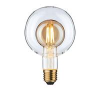 Paulmann 28769 Lámpara LED Inner Shape G95 Globe 4 W, regulable, fuente de luz, oro, luz eficiente, blanco cálido 2700 K E27