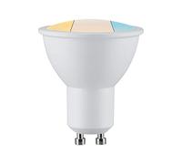 Paulmann 28787 Lámpara LED, luminaria empotrable Choose, juego de 3, WhiteSwitch 3x5,9 W, regulable, foco empotrable, blanco, foco, lámpara empotrable 2700 K GU10