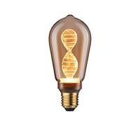 Paulmann 28885 Lámpara LED Inner Glow Edition cilindro 180lm oro 3,5W, fuente de luz oro 1800K E27