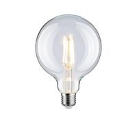 Paulmann 28971 - Bombilla LED (filamento G125, 9 W, ópalo, 2700 K, luz blanca cálida, E27)