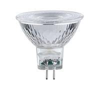 Paulmann 28979 Reflector LED estándar 12V GU5,3 12V 6,5W 530lm 50mm plateado cristal 2700K - blanco cálido, fuente de luz