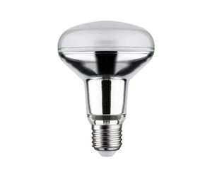 Paulmann 29055 Reflector LED 230V estándar R80 230V 10W 730lm 80mm plateado cristal 2700K - blanco cálido E27