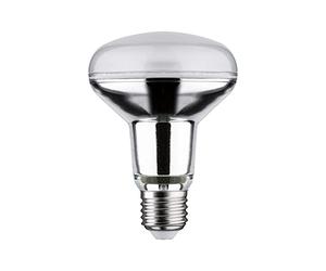 Paulmann 29056 Reflector LED 230V estándar R80 230V 10W 800lm 80mm plateado cristal 4000K E27