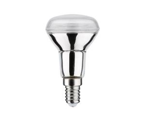 Paulmann 29057 Reflector LED 230V estándar R50 230V 5,8W 420lm regulable 50mm plateado cristal 2700K - blanco cálido E14