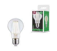 Paulmann 29124 Bombilla LED filamentos Eco-Line, 230V, E27, set de 1, 525lm, 2,5W, 4000K, transparente, fuente de luz