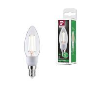 Paulmann 29129 Vela LED filamentos Eco-Line, 230V, E14, 525lm, 2,5W, 4000K, transparente, fuente de luz