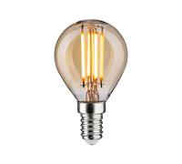 Paulmann 29190 1879 Gota LED de filamentos 230 V 3-Step-Dim E14 3-Step-Dim 450 lm 4,9 W 1800 K regulable fuente de luz oro