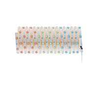 Paulmann 3989 - Tira de luces led (10 m, RGB, IP20, 230/24 V, incluye 19 W, regulable, plástico), color blanco