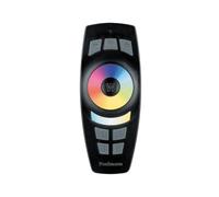 Paulmann 50067 Mando a distancia Smarthome ZigBee Gent 2xAAA con soporte de pared, negro 50068, compatible con Amazon Echo Plus