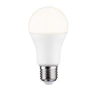 Paulmann 50122 Lámpara LED forma estándar Smart Home Zigbee, blanco cálido 9 W regulable, lámpara de bajo consumo mate, iluminación lámpara 2700 K E27