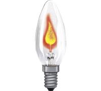 Paulmann 530.00 - Vela parpadeante (3 W, E14, cristal, 53000 bombillas)