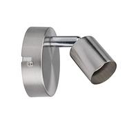 Paulmann 66743 Foco Carolina sin Fuente de luz, lámpara de Techo, máx. 1x10 W, níquel Mate, Metal GU10