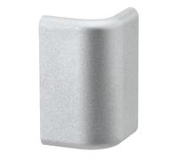 Paulmann 70274 Duo Profil Cap para la terminación limpia del perfil, paquete de 2, accesorio Duo Profil aluminio mate, plástico, para strips LED