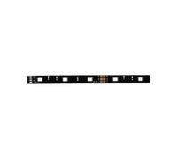 Paulmann 70460 Strip YourLED ECO 1 m, strip LED multicolor RGB sin recubrimiento, tira de luz, negro, cinta de luz colores 6 W 110 lm 30 LED 12 V CC