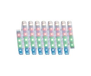 Paulmann 70628 Strip LED MaxLED 500 RGBW juego básico con recubrimiento 3m 36W 230/24V 60VA plateado LED tira de luces, cinta de luz, tubo luminoso